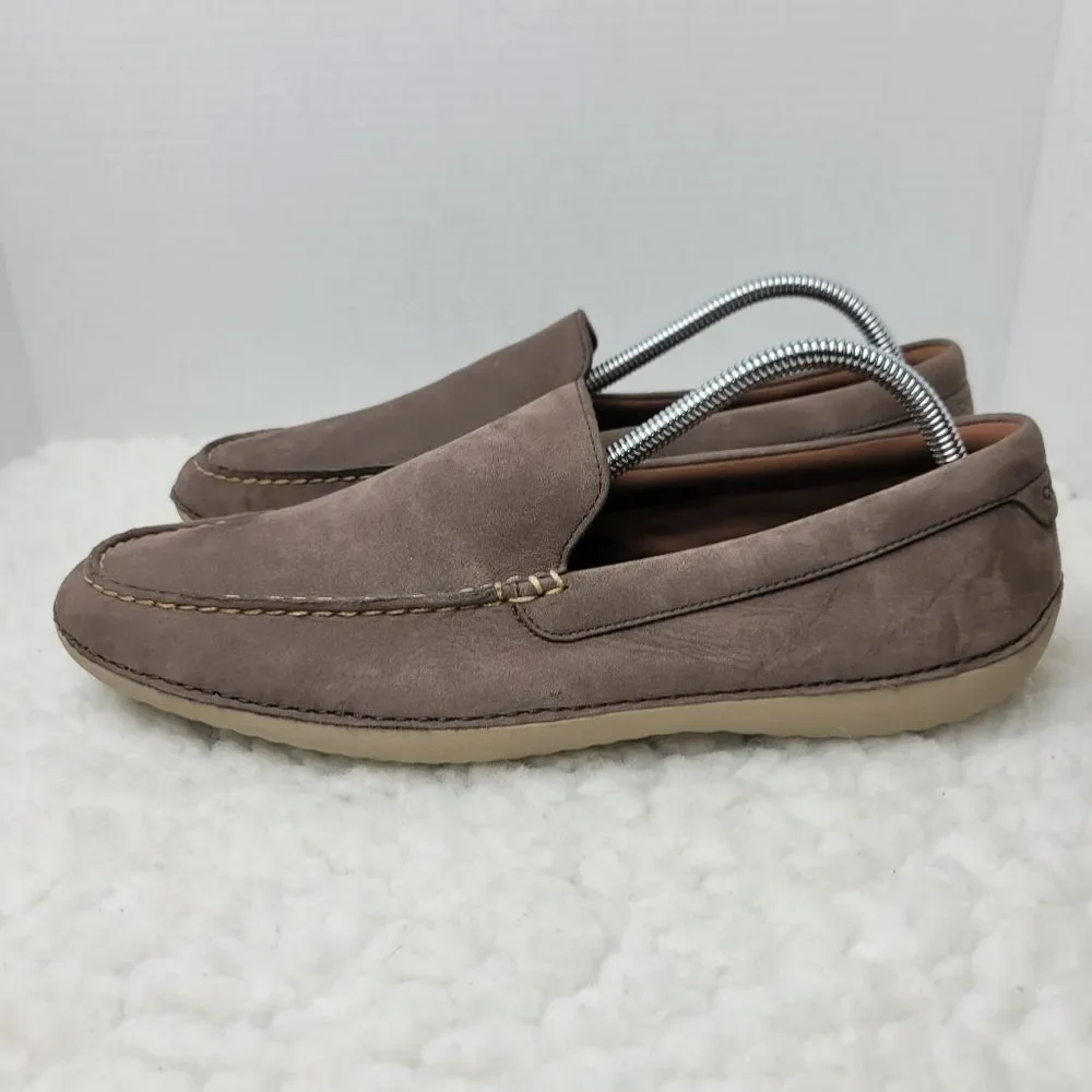 Cole Haan Motogrand Men's Size 9.5 Roadtrip Woodbury Leather Slip On Loafers